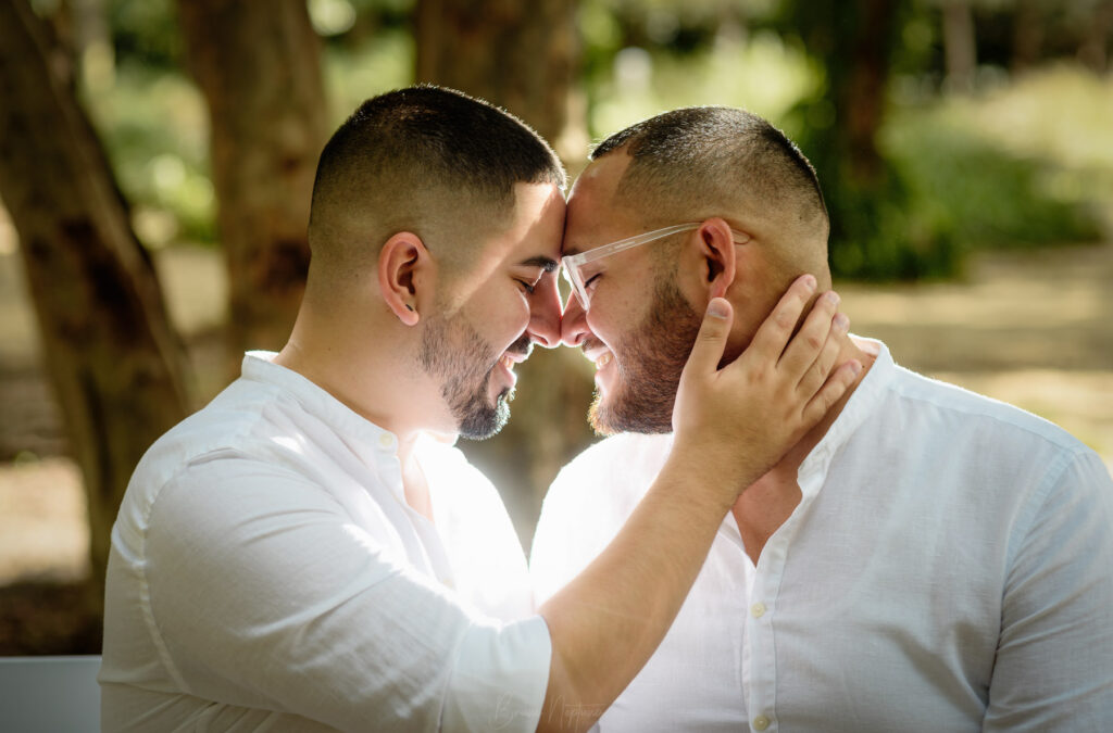 south beach couple photo session